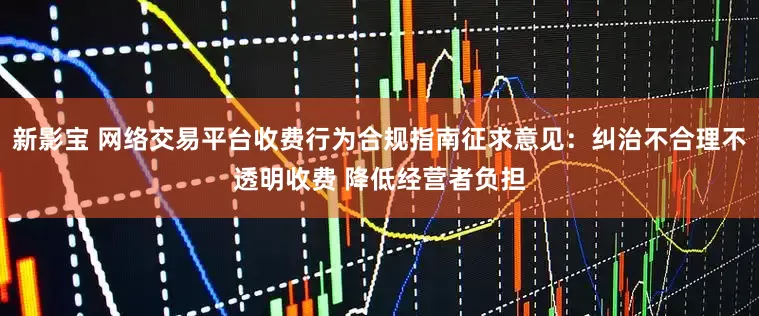 新影宝 网络交易平台收费行为合规指南征求意见：纠治不合理不透明收费 降低经营者负担