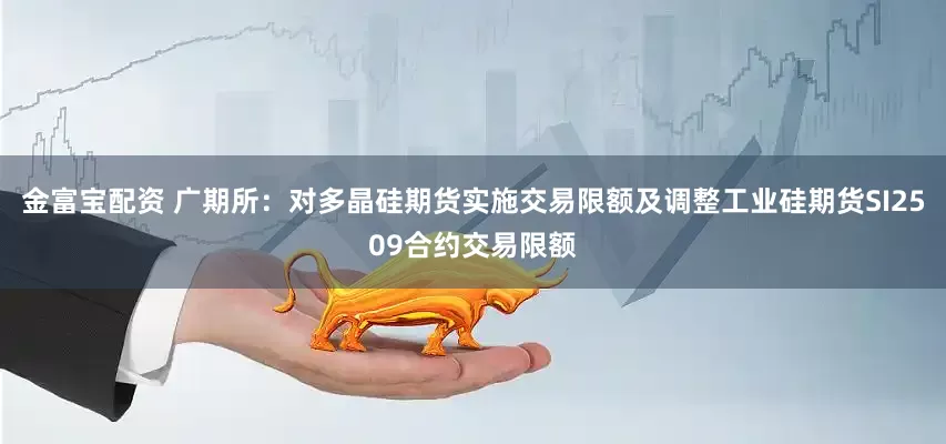 金富宝配资 广期所：对多晶硅期货实施交易限额及调整工业硅期货SI2509合约交易限额