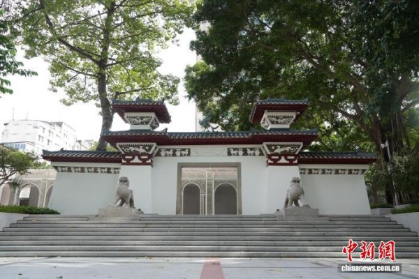 金牛财富 广州文化公园十三行印迹园正式对外开放