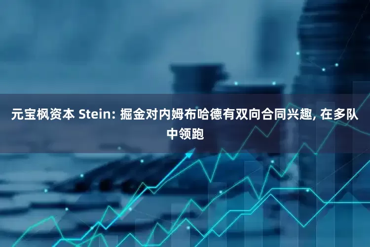 元宝枫资本 Stein: 掘金对内姆布哈德有双向合同兴趣, 在多队中领跑